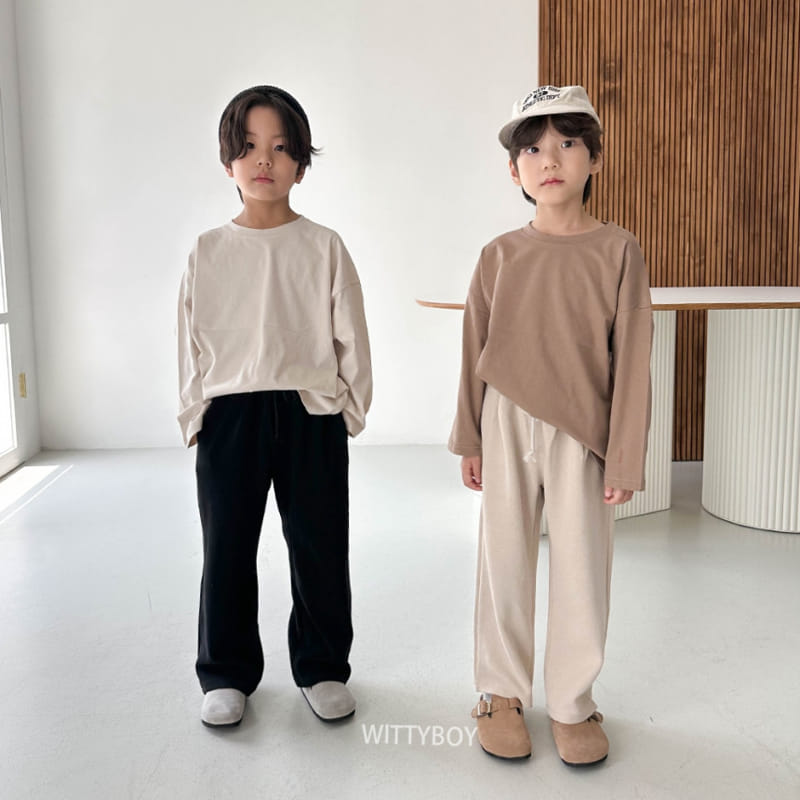 Witty Boy - Korean Children Fashion - #childofig - Latte Tyee - 4