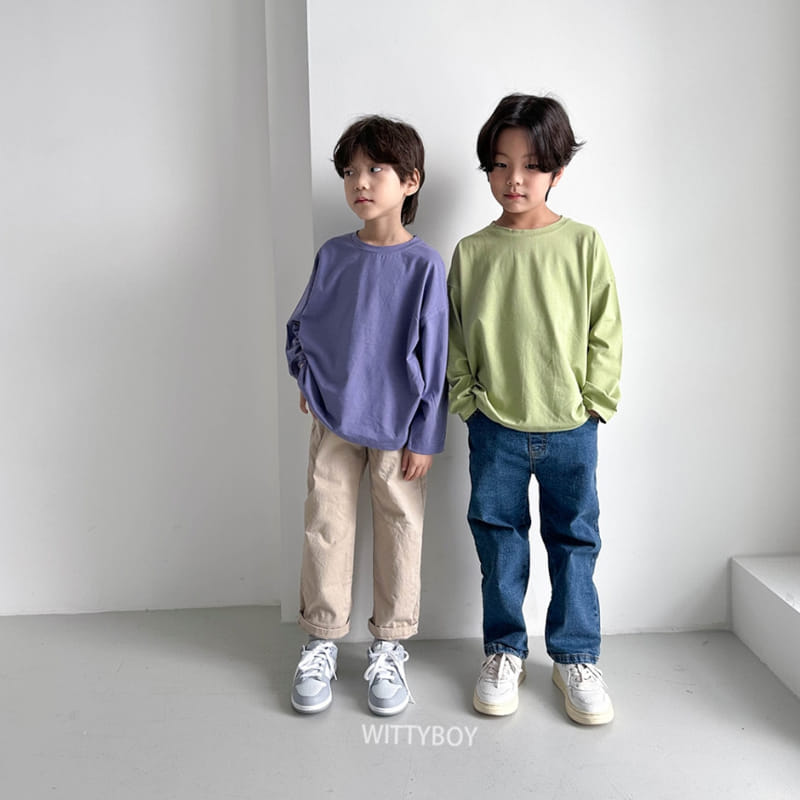 Witty Boy - Korean Children Fashion - #designkidswear - Roy Span Tee - 7