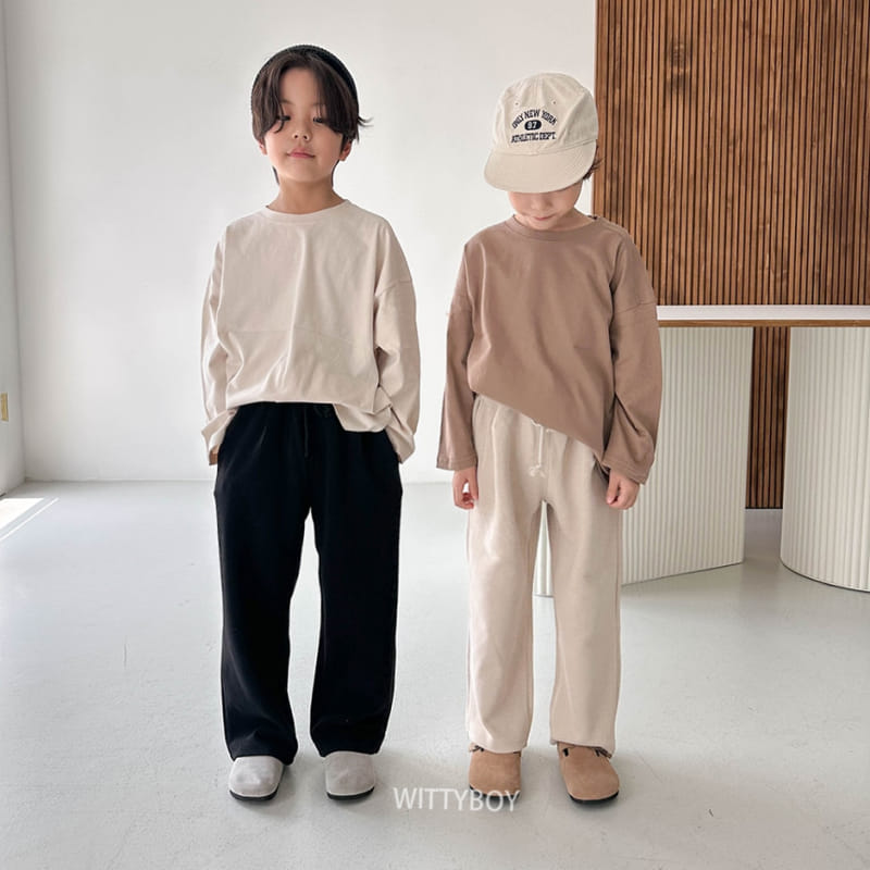 Witty Boy - Korean Children Fashion - #discoveringself - Latte Tyee - 6