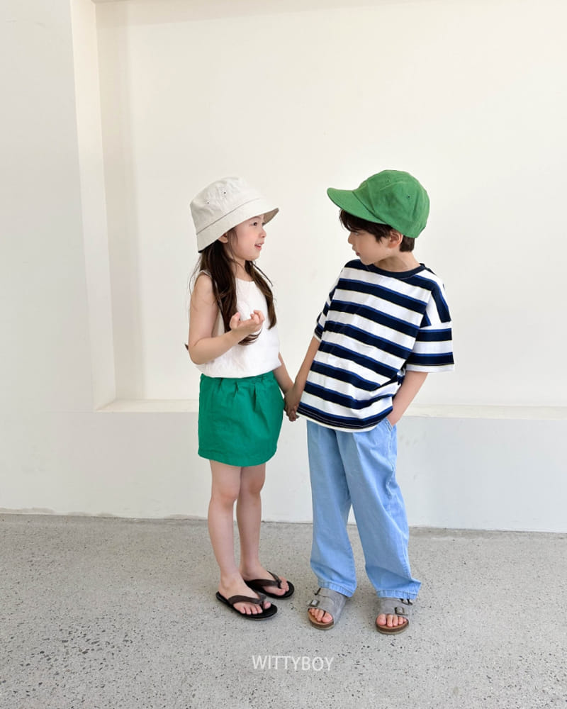 Witty Boy - Korean Children Fashion - #fashionkids - Monaco Linen Cap - 12