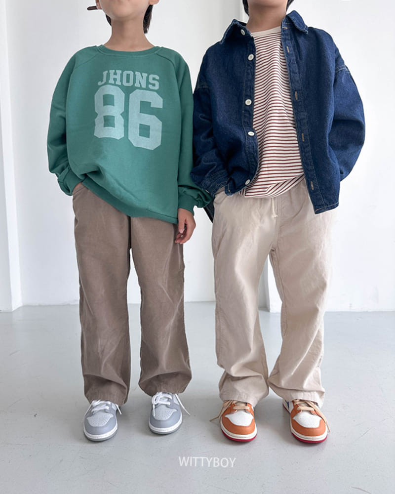 Witty Boy - Korean Children Fashion - #fashionkids - Mono Pants