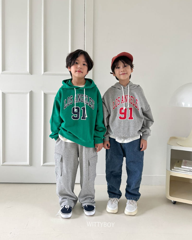 Witty Boy - Korean Children Fashion - #fashionkids - La Hoody Tee - 4