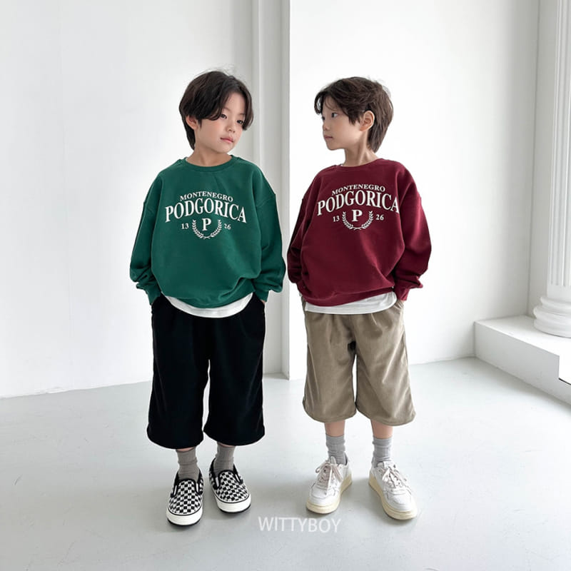 Witty Boy - Korean Children Fashion - #kidsstore - Monten Sweatshirt - 2