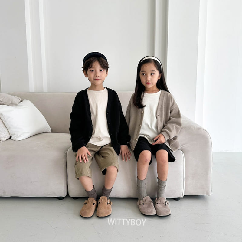 Witty Boy - Korean Children Fashion - #kidsstore - Latte Tyee - 9