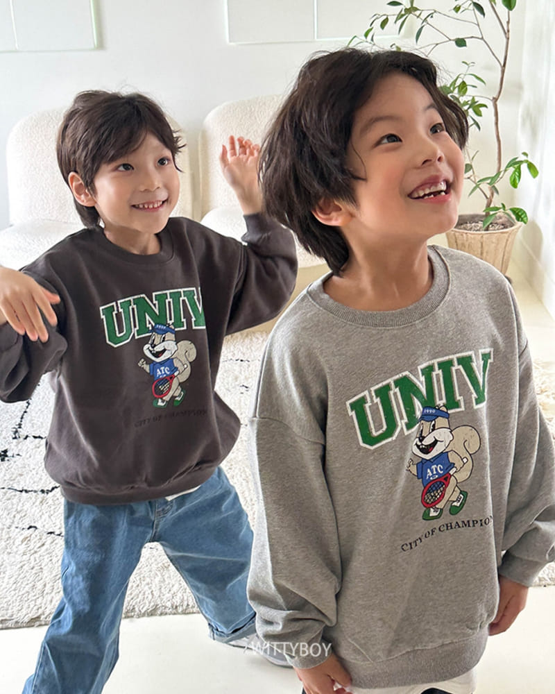 Witty Boy - Korean Children Fashion - #kidzfashiontrend - Sqirrel Sweatshirt - 9