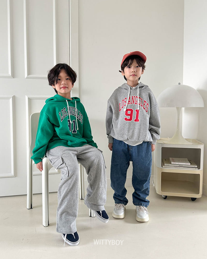 Witty Boy - Korean Children Fashion - #kidzfashiontrend - La Hoody Tee - 6