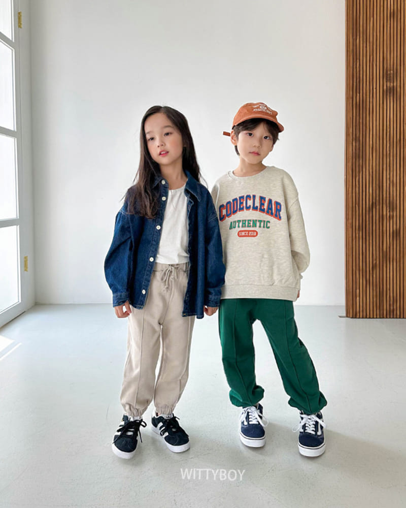 Witty Boy - Korean Children Fashion - #littlefashionista - Joy Denim SHIrt - 7