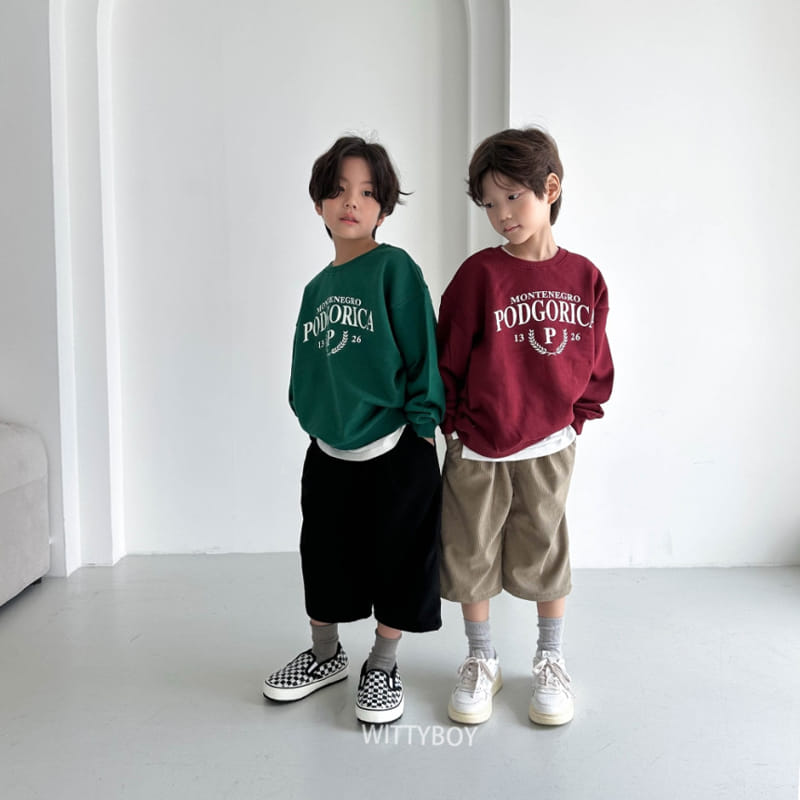 Witty Boy - Korean Children Fashion - #magicofchildhood - Monten Sweatshirt - 6