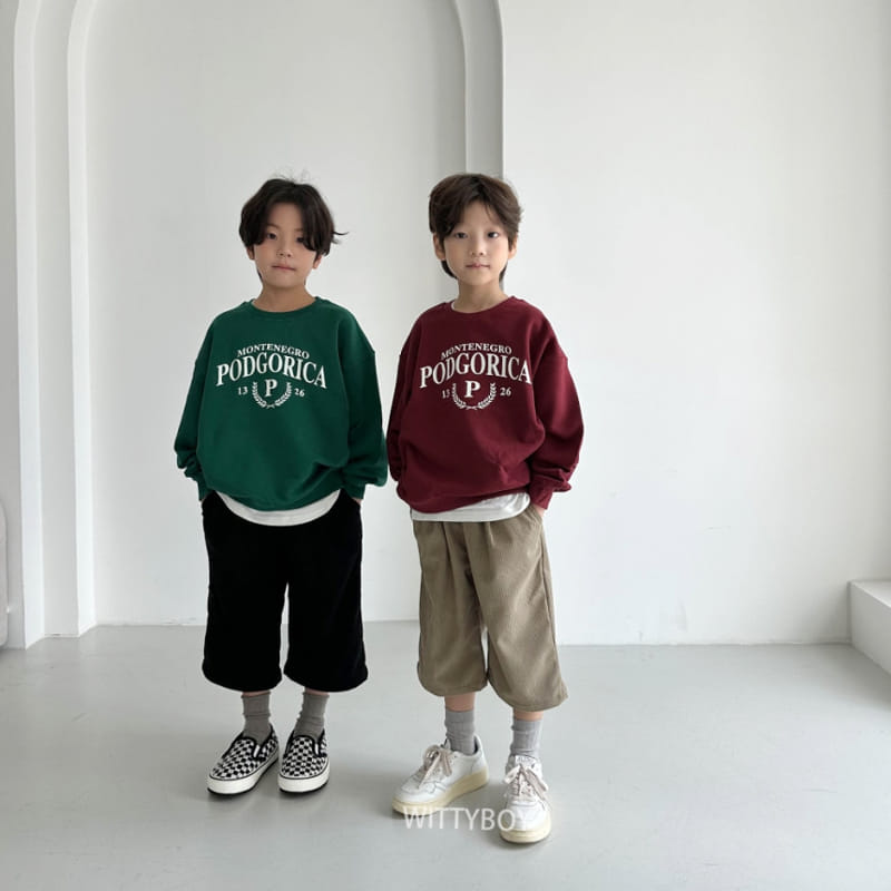 Witty Boy - Korean Children Fashion - #minifashionista - Monten Sweatshirt - 7