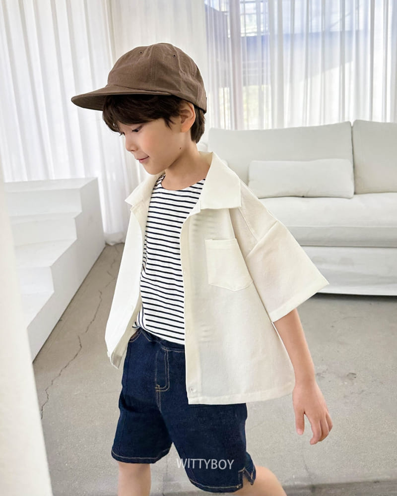 Witty Boy - Korean Children Fashion - #prettylittlegirls - Monaco Linen Cap - 6