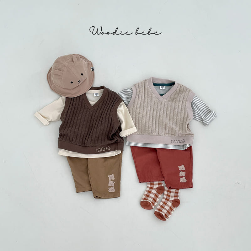 Woodie - Korean Baby Fashion - #babyboutique - Time Vest - 5