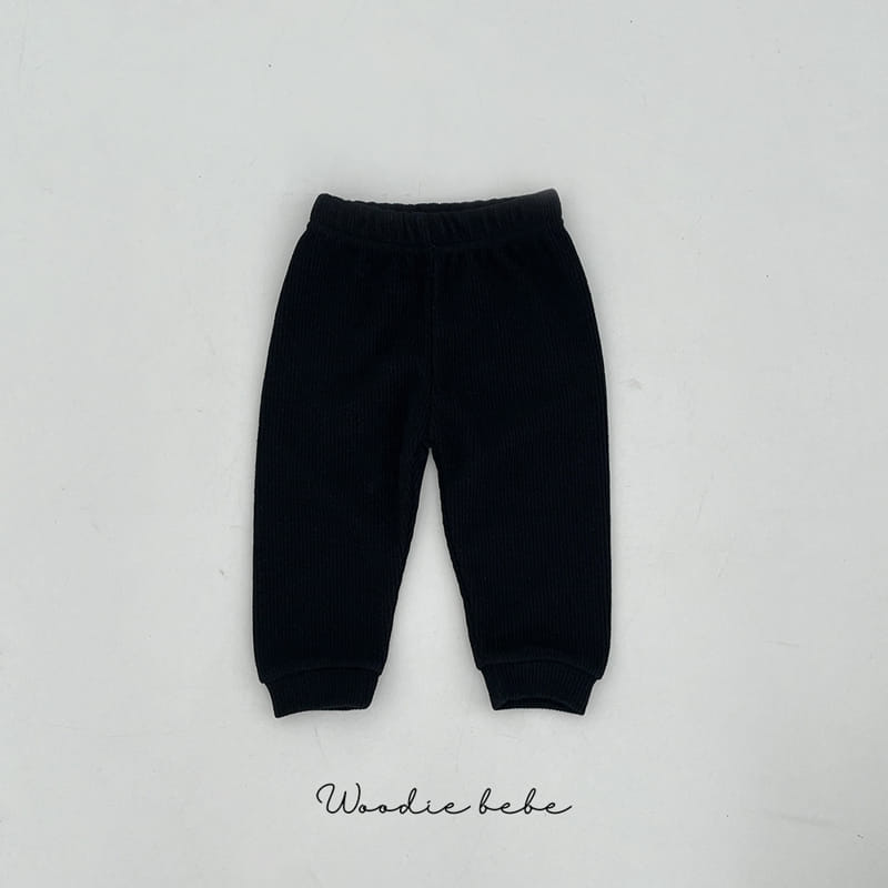 Woodie - Korean Baby Fashion - #babyboutique - Rib Pants - 5