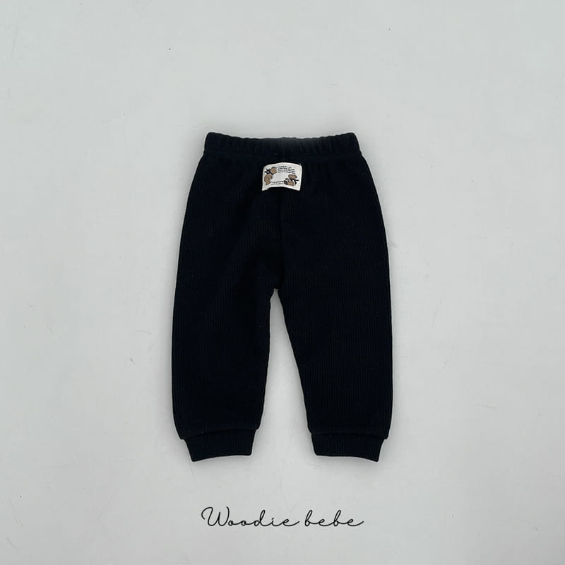 Woodie - Korean Baby Fashion - #babyboutique - Rib Pants - 6