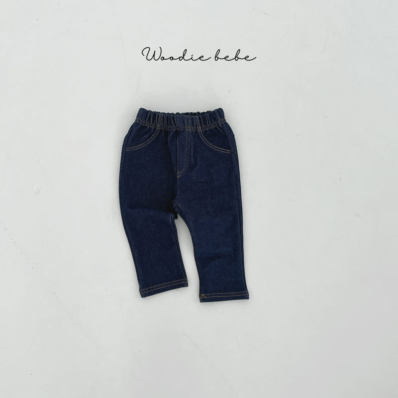 Woodie - Korean Baby Fashion - #babyboutique - Denim Jeggings