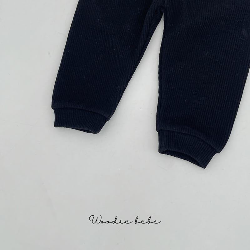 Woodie - Korean Baby Fashion - #babyboutique - Rib Pants - 7