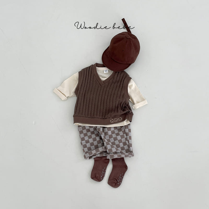 Woodie - Korean Baby Fashion - #babyboutiqueclothing - Time Vest - 6