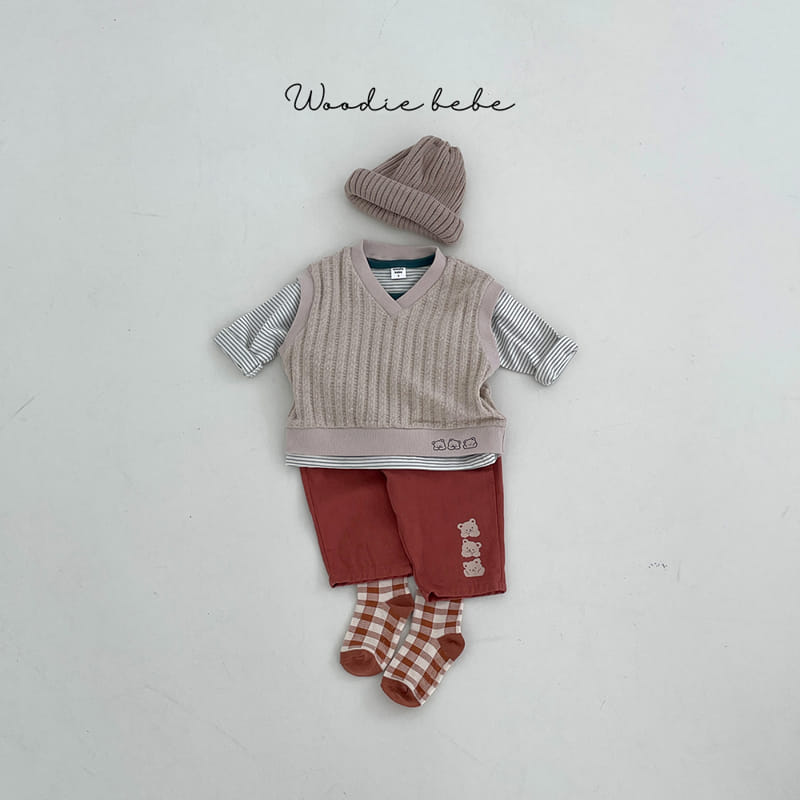 Woodie - Korean Baby Fashion - #babyboutiqueclothing - Time Vest - 8