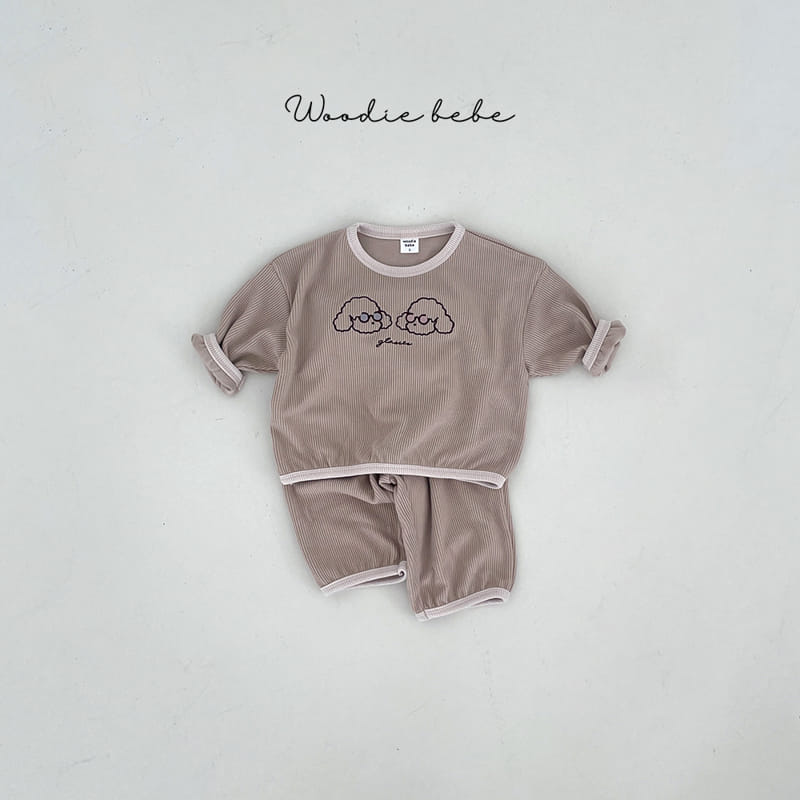 Woodie - Korean Baby Fashion - #babyboutiqueclothing - Sun Glasses Top Bottom Set - 4