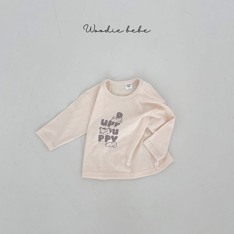 Woodie - Korean Baby Fashion - #babyfashion - Puppy Tee