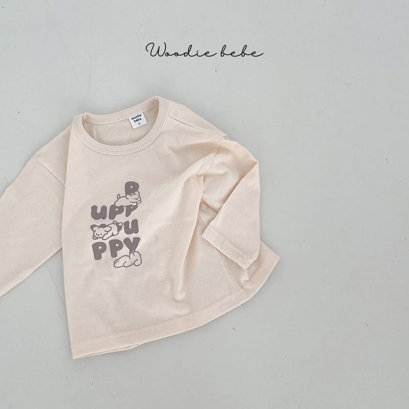 Woodie - Korean Baby Fashion - #babyfever - Puppy Tee - 2