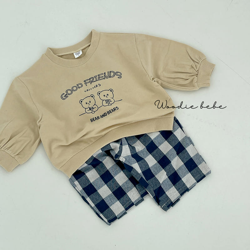 Woodie - Korean Baby Fashion - #babyfever - Friends Top Bottom Set - 5