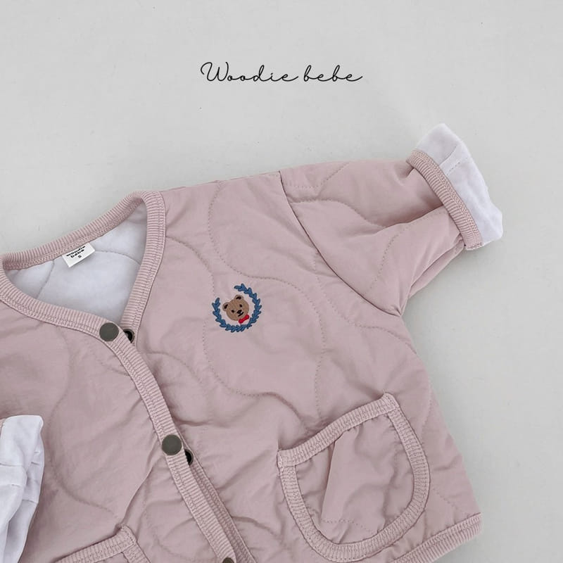 Woodie - Korean Baby Fashion - #babygirlfashion - Tie Bear  Jumper - 3