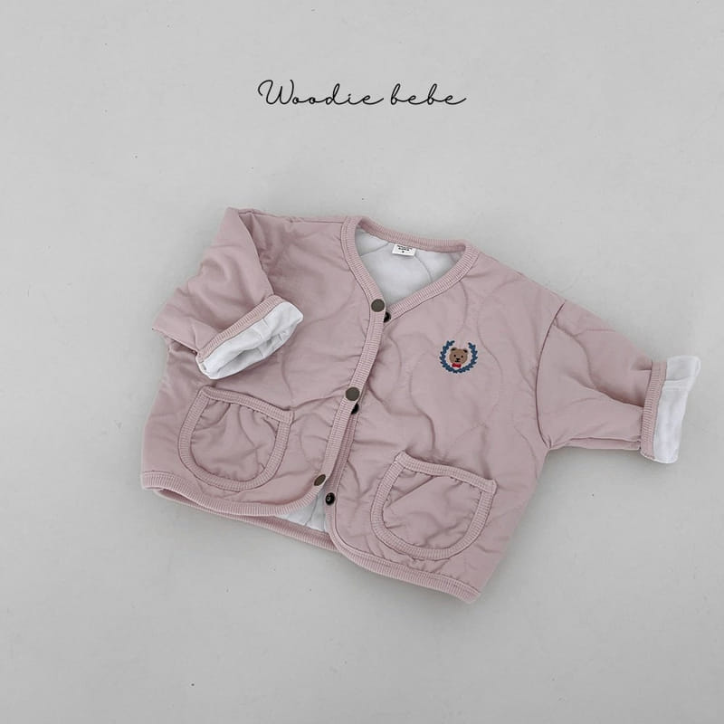 Woodie - Korean Baby Fashion - #babygirlfashion - Tie Bear  Jumper - 4