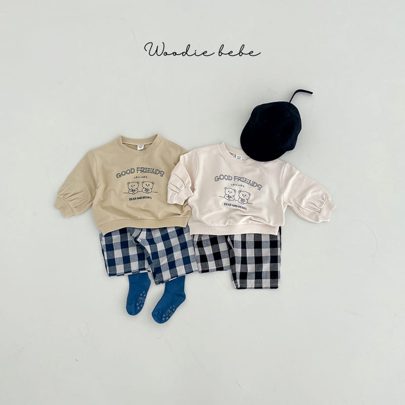 Woodie - Korean Baby Fashion - #babylifestyle - Friends Top Bottom Set - 7