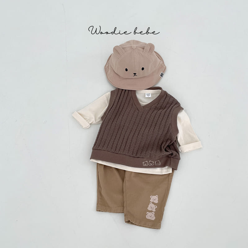 Woodie - Korean Baby Fashion - #babyoninstagram - Puppy Tee - 5