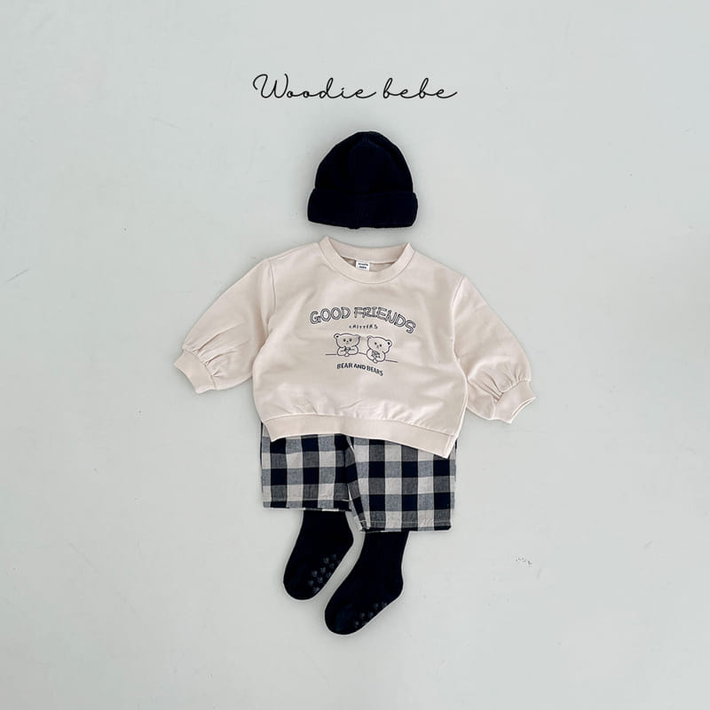 Woodie - Korean Baby Fashion - #babyoninstagram - Friends Top Bottom Set - 8