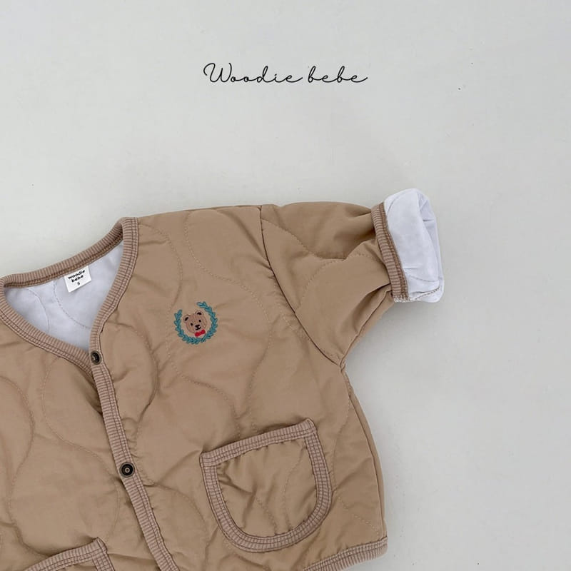 Woodie - Korean Baby Fashion - #babyootd - Tie Bear  Jumper - 6