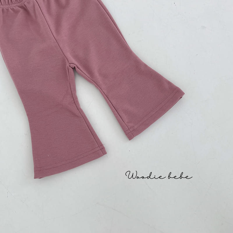 Woodie - Korean Baby Fashion - #babywear - Bootscut Pants - 5