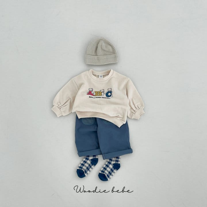 Woodie - Korean Baby Fashion - #onlinebabyboutique - Alpabet Tee - 7