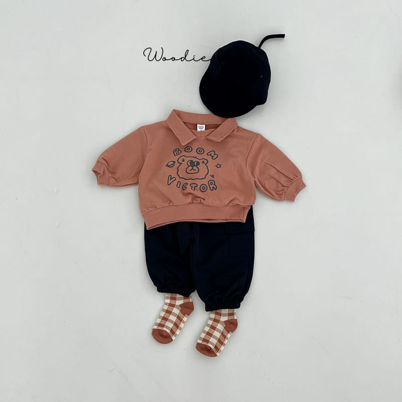 Woodie - Korean Baby Fashion - #onlinebabyshop - Victor Bear Tee - 6