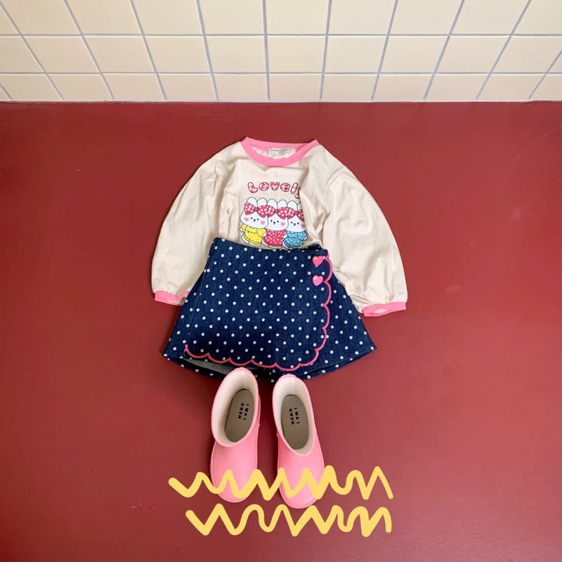 Yellow Factory - Korean Children Fashion - #minifashionista - So Dot Skirt - 4