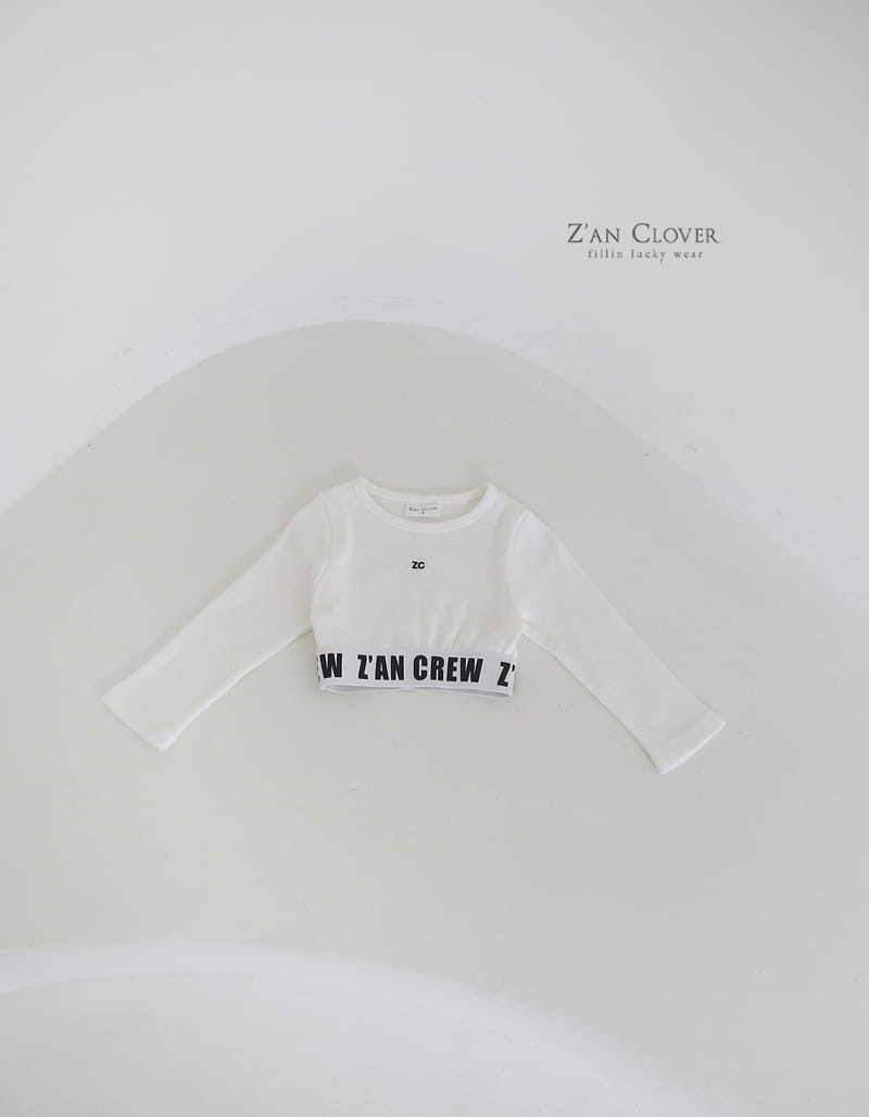 Zan Clover - Korean Children Fashion - #Kfashion4kids - Zan Crew Crop Top - 5