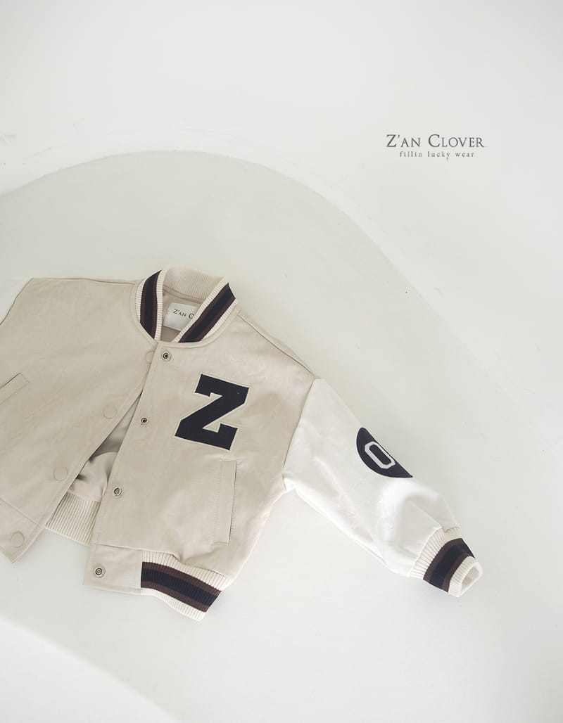 Zan Clover - Korean Children Fashion - #childofig - Leather Jacket - 7