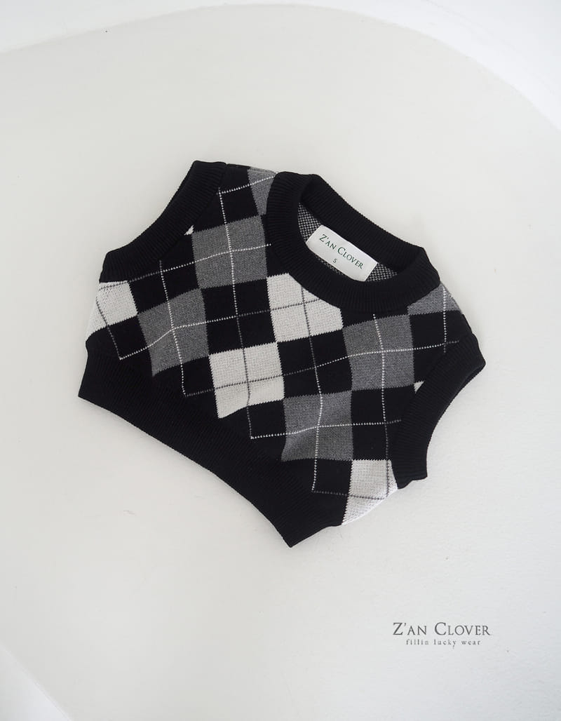 Zan Clover - Korean Children Fashion - #childofig - Dia Crop Vest - 5