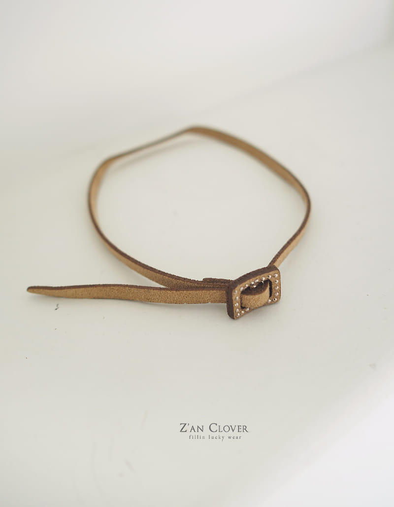 Zan Clover - Korean Children Fashion - #childofig - Suede Chocker - 5