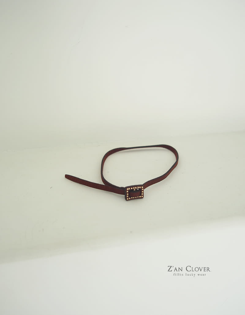 Zan Clover - Korean Children Fashion - #childrensboutique - Suede Chocker - 6