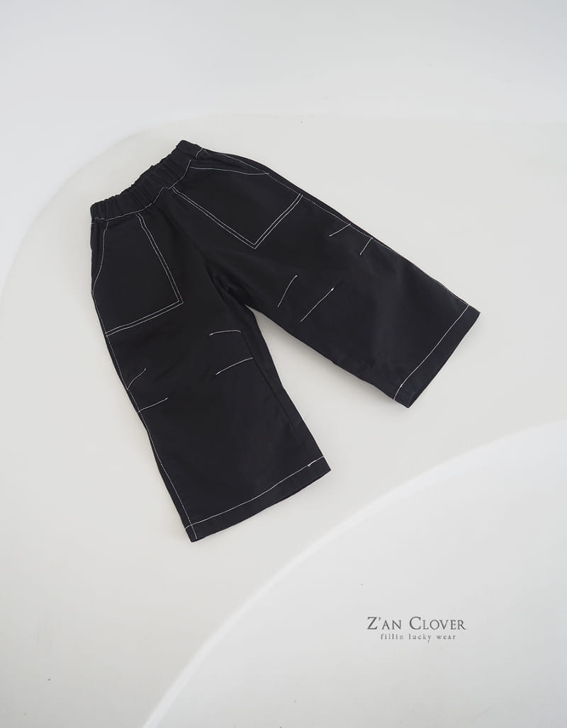 Zan Clover - Korean Children Fashion - #discoveringself - Stitch Pocket Pants - 10