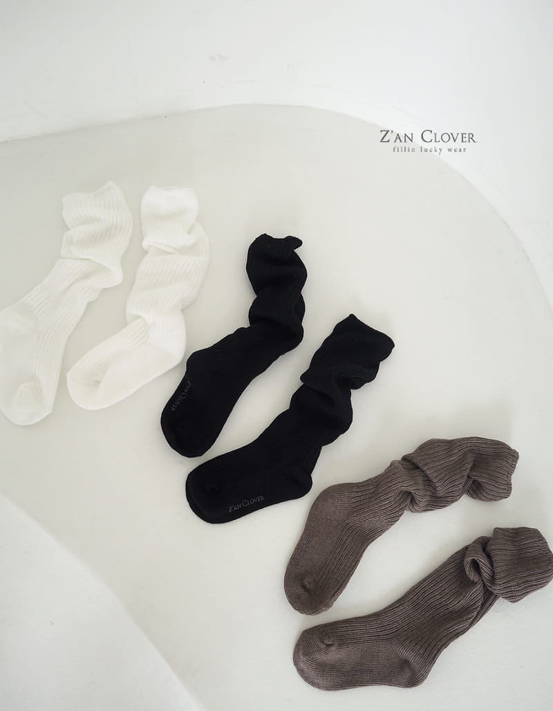 Zan Clover - Korean Children Fashion - #discoveringself - Z Cle Loose Socks - 2