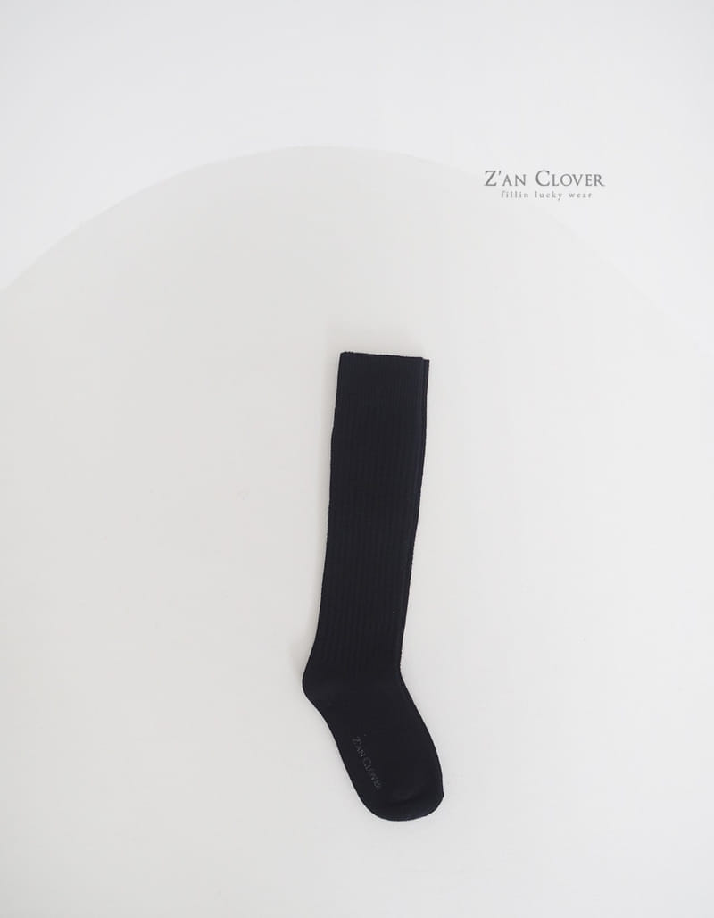 Zan Clover - Korean Children Fashion - #fashionkids - Plain Ober Knee Socks - 8