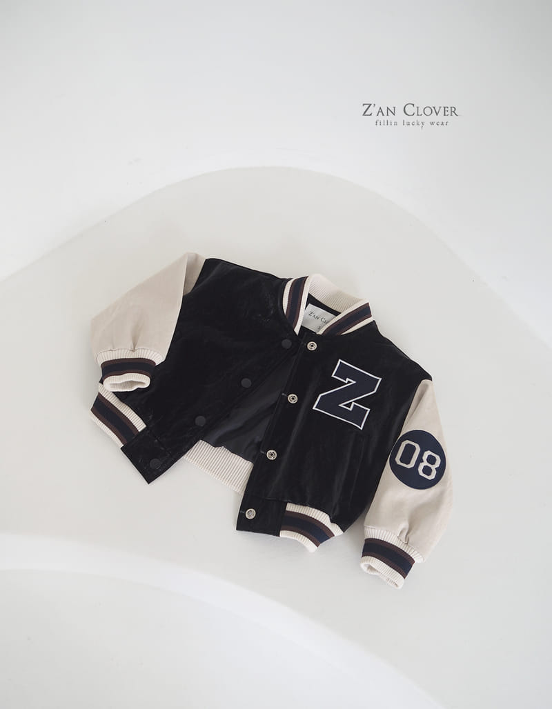 Zan Clover - Korean Children Fashion - #kidsshorts - Leather Jacket - 12