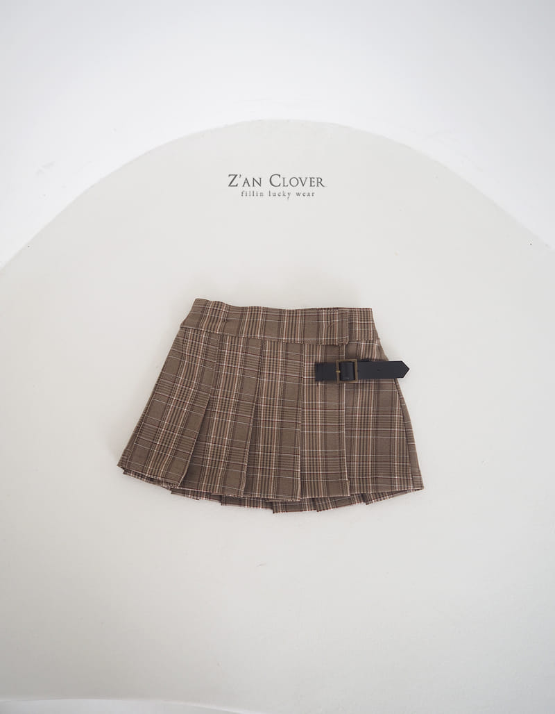 Zan Clover - Korean Children Fashion - #kidsshorts - Bijou Wrap Skirt - 6