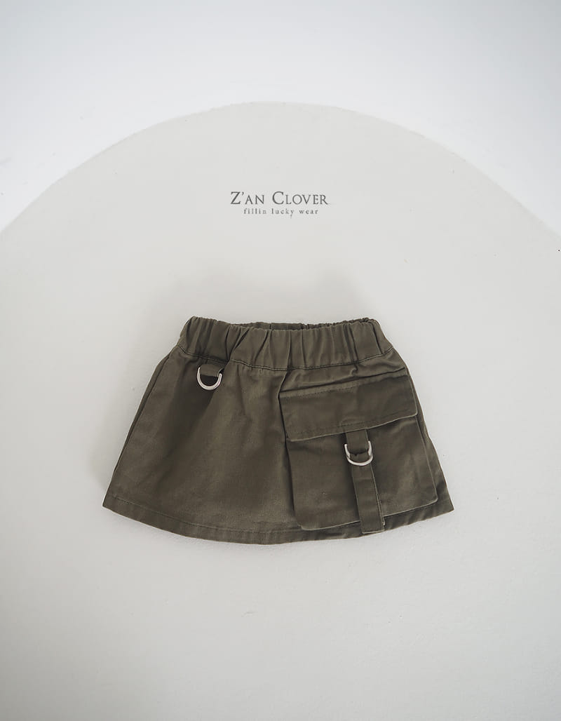 Zan Clover - Korean Children Fashion - #fashionkids - D Ring Skirt - 4