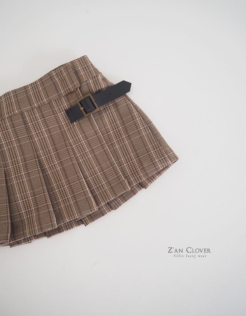 Zan Clover - Korean Children Fashion - #kidsstore - Bijou Wrap Skirt - 7