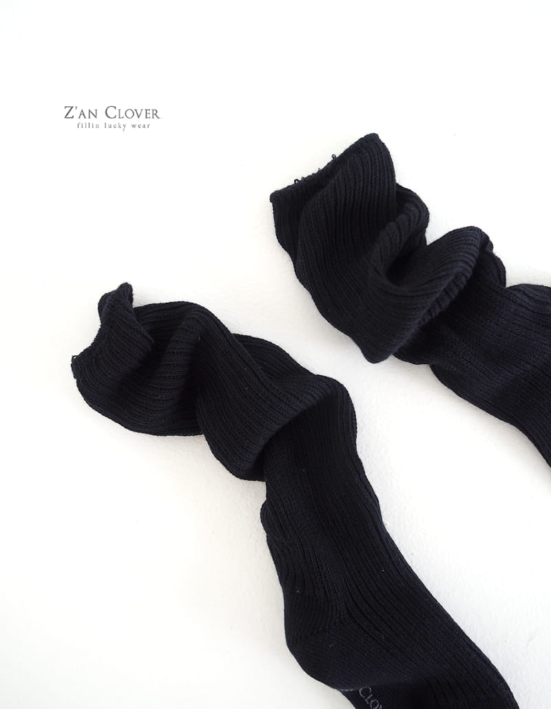 Zan Clover - Korean Children Fashion - #littlefashionista - Z Cle Loose Socks - 8