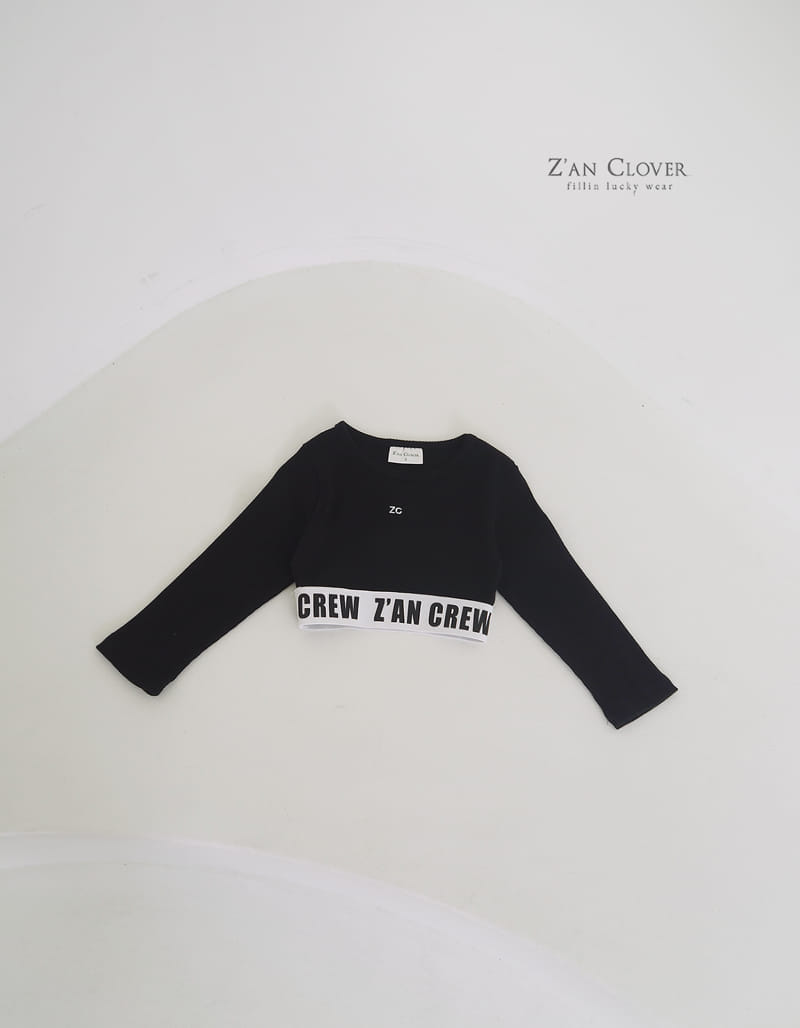 Zan Clover - Korean Children Fashion - #magicofchildhood - Zan Crew Crop Top - 7