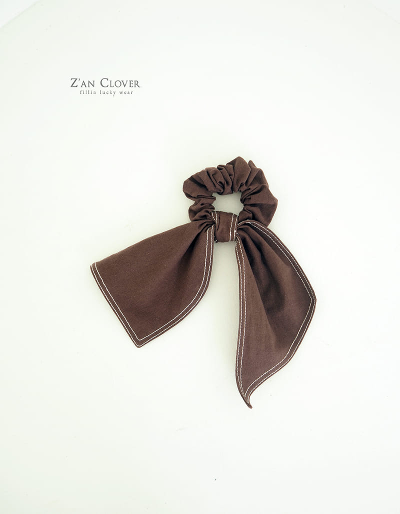 Zan Clover - Korean Children Fashion - #todddlerfashion - Ribbon Hairring - 3